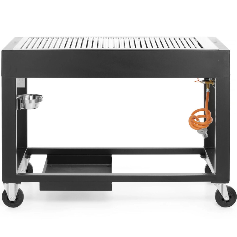 Mobile GRILL GAS INFERNO TRATE 110 x 50 cm 10kw - Hendi 700044