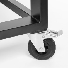 Mobiilne grill gaasi inferto rest 110 x 50 cm 10kw - Hendi 700044