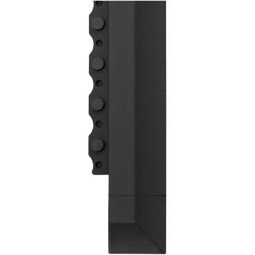 Končanje za gumijasto MAT 10050276 Black 95 x 6 x 1 cm