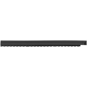 Končanje za gumijasto MAT 10050276 Black 95 x 6 x 1 cm
