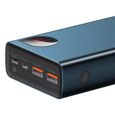Adaman PowerBank 2x USB 1x USB-C 1X Microousb 200mmAh 65W Quick Charge Blue