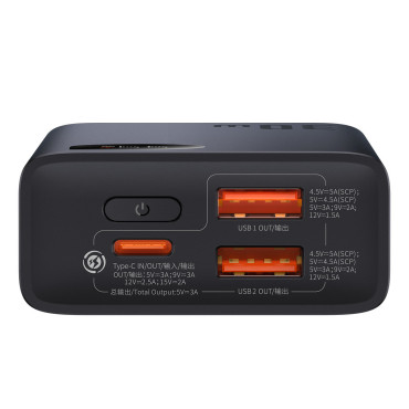 Adaman2 PowerBank ar 100mAh 2xusb USB-C Overseasd Edition displejs