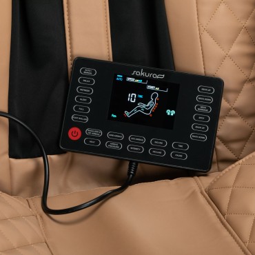 Sakura Masažni Stol Standard 801 Rjav — povečava kontrol