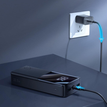 POWERBANK 20000MAH 22.5W PD QC3.0 AFC juoda