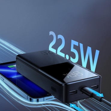 POWERBANK 20000MAH 22.5W PD QC3.0 AFC juoda