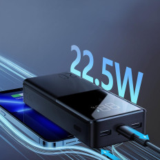 POWERBANK 20000MAH 22.5W PD QC3.0 AFC juoda