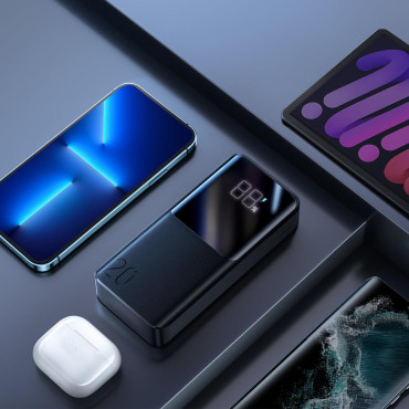 Powerbank 20000MAH 22.5W PD QC3.0 AFC Musta