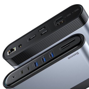 Monitoiminen HUB-replikaattori Port Distributor Card Reader EU CN UK Grey
