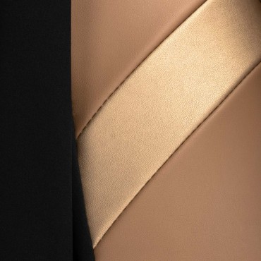 Masážne kreslo Sakura Standard 801 hnedé — detail sedadla