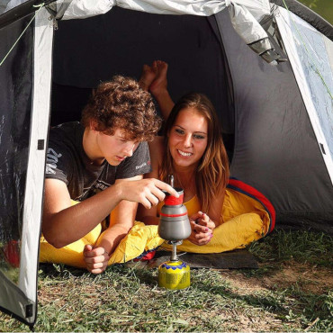 Turizmo srauto rankogaliai su filtru + turizmo puodeliu 150ml