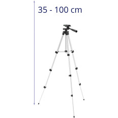Statív statív do krížového laserového laserového fotoaparátu 35-100 cm 1/4 '' '
