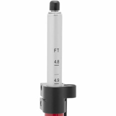 Geodetski pol pod prizmom zrcala presavijeni. Duljina od 32mm 2.5m