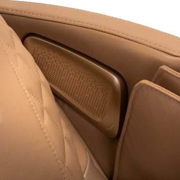 Sakura Massagesessel Standard 801 Braun — Detailaufnahme Oberfläche