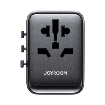 Laddare Reseadapter Universal 17W EU / US / UK / JP / AU / CN - Svart