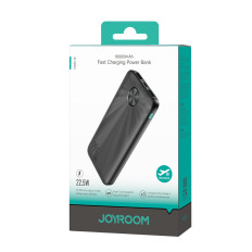 Powerbank 10000mAh USB-C USB-A 22,5W SCP QC PD - Preto
