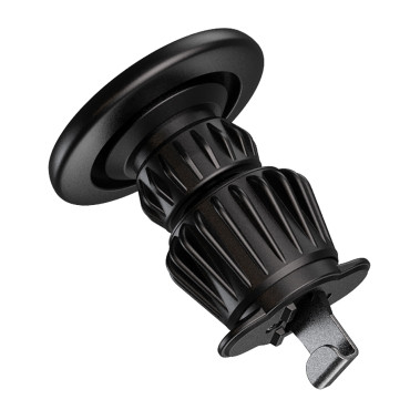 Porte-voiture magnétique pour un téléphone à damier - Noir