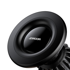 Magnetische autohouder voor een geruite telefoon - zwart