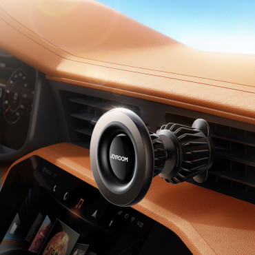 Porte-voiture magnétique pour un téléphone à damier - Noir