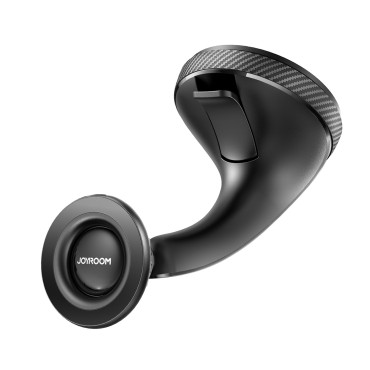 Magnetisk bilhållare på telefonen på glasockpiten - svart