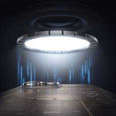 Μαγνητική κάτοχος αυτοκινήτου στο τηλέφωνο στο γυάλινο πιλοτήριο - Μαύρο