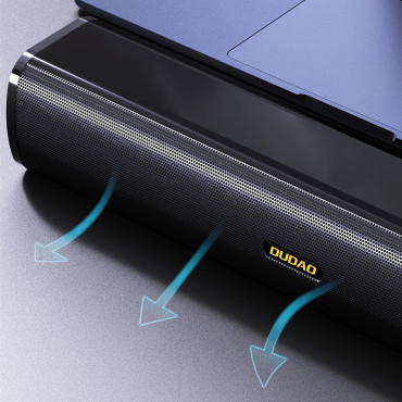 Y2 + Bluetooth 5.0 altavoz 2400mAh SD USB FM - Negro