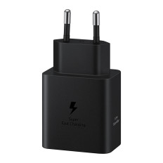 Samsung 45W 4.05A 1x Chargeur de réseau USB-C + + Câble - Noir