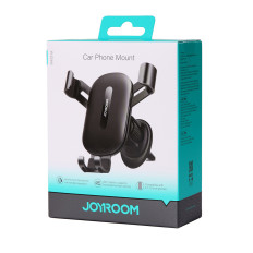 Gravitational Car Handel op een geruite telefoon - Zwart