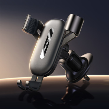 Gravitational Car Handle på en rutet telefon - svart