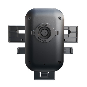 Clamp car holder on the phone fastened with a glass - black