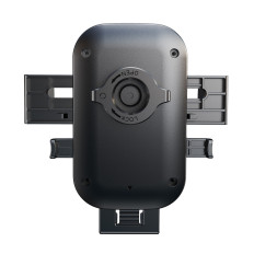 Clamp car holder on the phone fastened with a glass - black