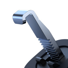 Car holder with Magsafe induction loader with phone cooling - black