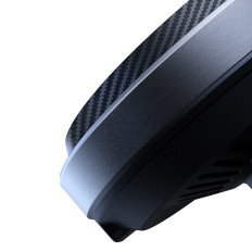 Car holder with Magsafe induction loader with phone cooling - black