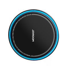 Titular del automóvil con la cargadora de inducción de Magsafe con el refrigeración del teléfono - Negro