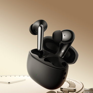 Bezdrôtové slúchadlá TWS Bluetooth 5.4 ANC ENCK - čierna