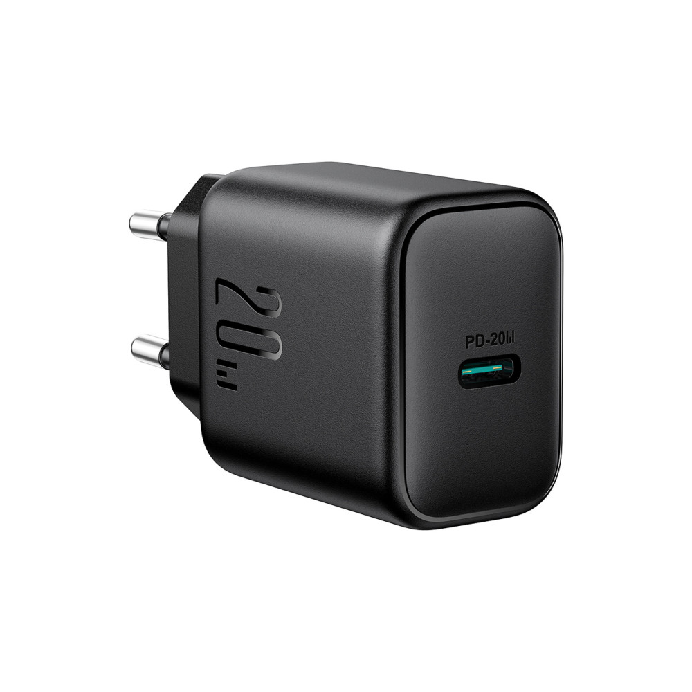 USB-C pd QC 20W - juoda