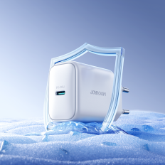 USB-C PD QC 20W + Netwerklader + USB-C 1M-kabel - wit