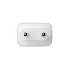 Omrežni nakladalec USB-C PD QC 20W + iPhone Lightning 1M Kabel - bela