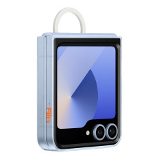 Samsung Clear Case-Fall auf Galaxie mit Flip 6 - transparent