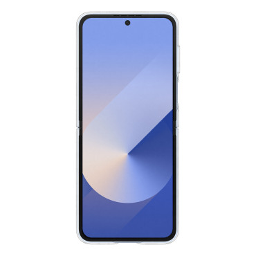 Caso de caso claro da Samsung na galáxia com flip 6 - transparente
