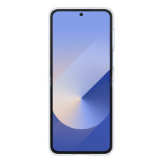 Caso de caso claro da Samsung na galáxia com flip 6 - transparente