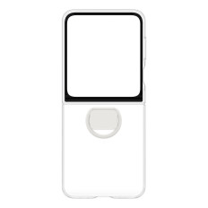 Caso de caso claro da Samsung na galáxia com flip 6 - transparente