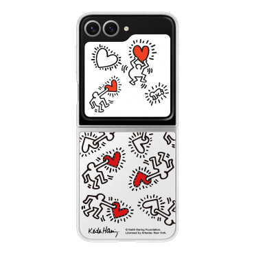Samsung FlipSuit Case on Galaxy with Flip 6 - Transparent