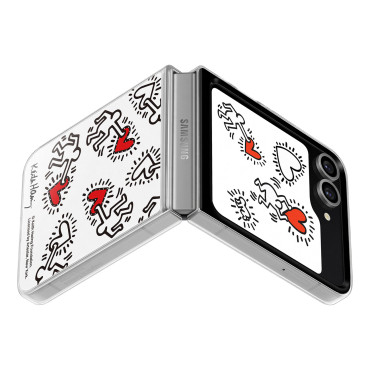 Samsung FlipSuit Case on Galaxy with Flip 6 - Transparent