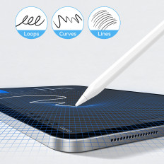 Štýl stylus aktívny Apple iPad pre Air Mini 130Mah USB-C - biely