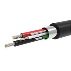 Mini USB-B-adapter (Man) - USB-A (Kvinna) OTG 10cm - Grå