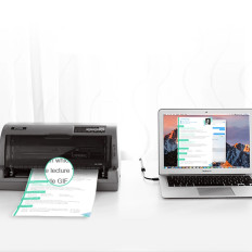 Kabelski kabel za USB-A 3.0 Printer - USB-B 5Gbps 1M - črna