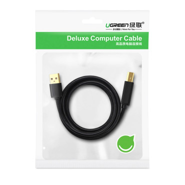 Kabelski kabel za USB-A 3.0 Printer - USB-B 5Gbps 1M - črna