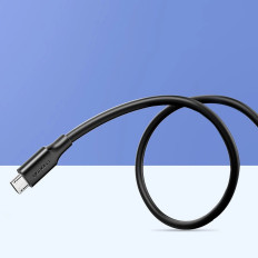 Kábel Micro USB kábel - USB-A 25CM - čierna