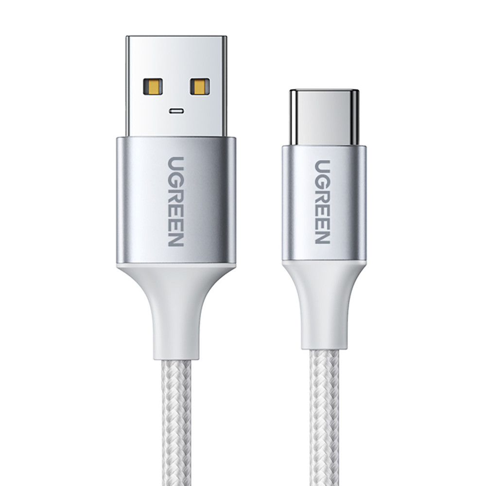 Cavo via cavo in rifugio USB-A - USB-C QC 3.0 3A 1M - Bianco