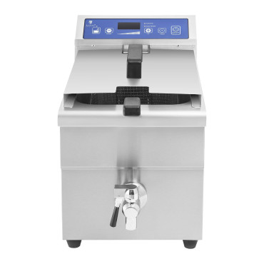 Freidora de la inducción de Fryer con toque 230V Royal Catering 10l